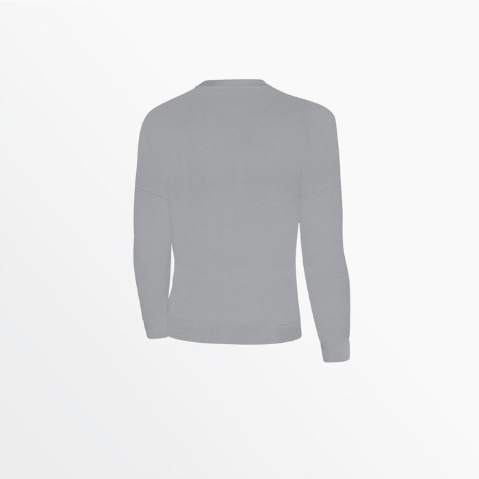 Capelli WOMEN'S TONAL CREW NECK SWEATSHIRT Light Heather Grey