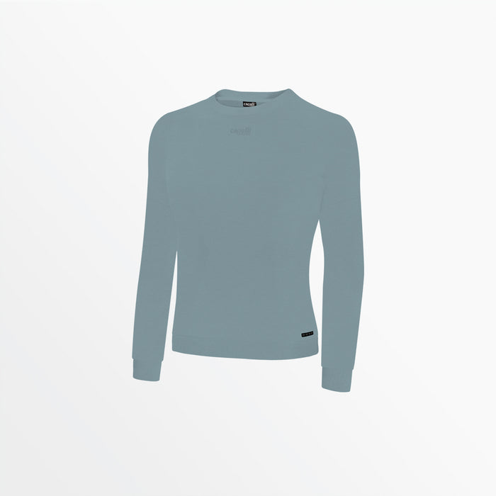 capelli WOMEN'S TONAL CREW NECK SWEATSHIRT Slate Blue