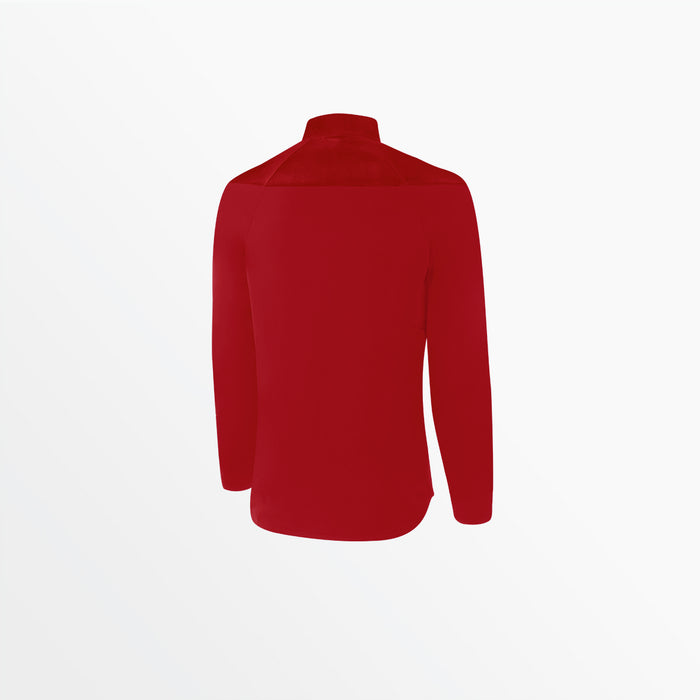 Capelli WOMEN'S TRIBECA 1/4 ZIP TRAINING JACKET Red