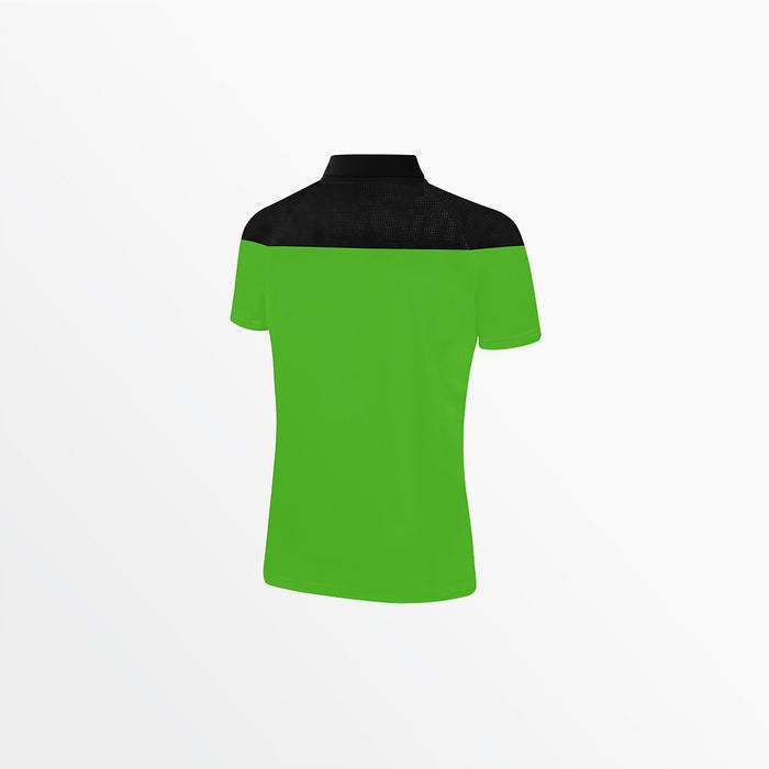 Capelli WOMEN'S TRIBECA POLY POLO Power Green Black