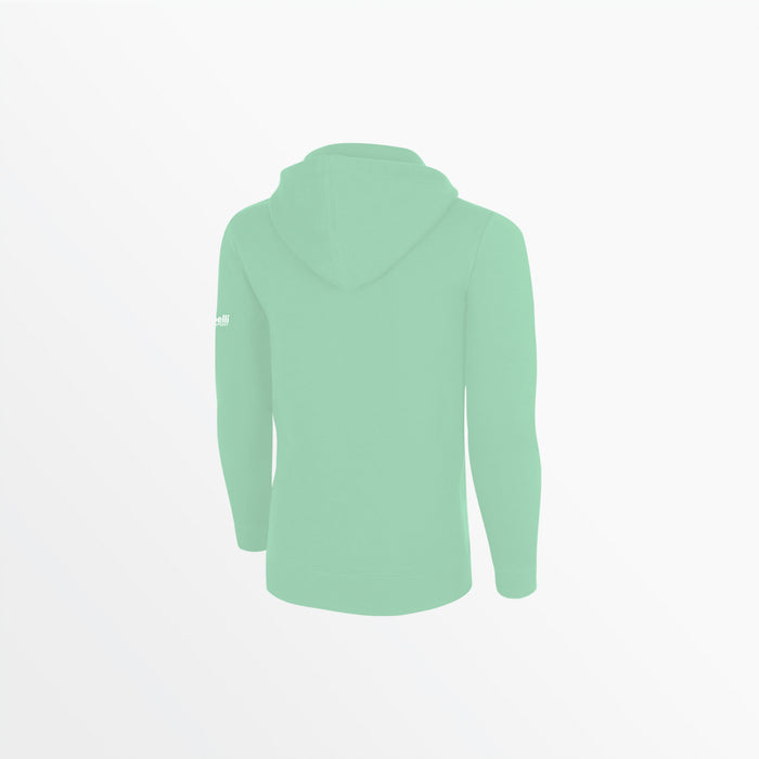 Capelli YOUTH BASICS FLEECE PULLOVER HOODIE WITH SLEEVE LOGO Mint