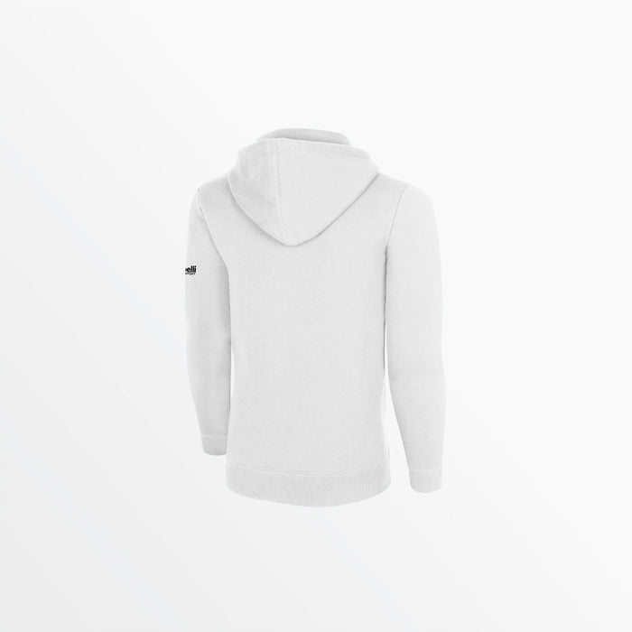 Capelli YOUTH BASICS FLEECE PULLOVER HOODIE WITH SLEEVE LOGO White