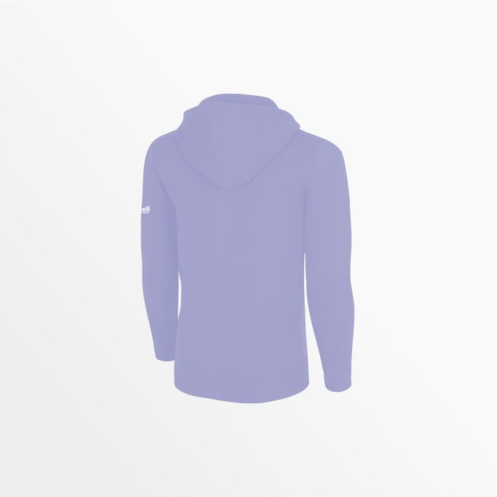 Capelli YOUTH BASICS FLEECE PULLOVER HOODIE WITH SLEEVE LOGO Lavender