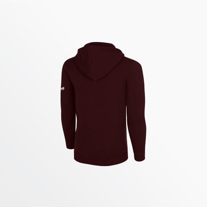 Capelli YOUTH BASICS FLEECE PULLOVER HOODIE WITH SLEEVE LOGO Maroon