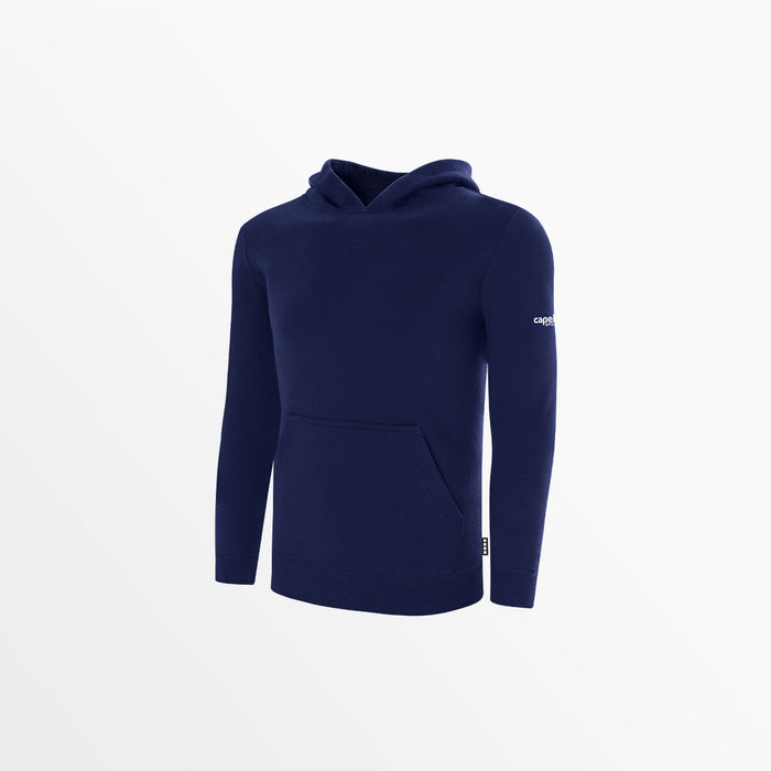 capelli YOUTH BASICS FLEECE PULLOVER HOODIE WITH SLEEVE LOGO Navy