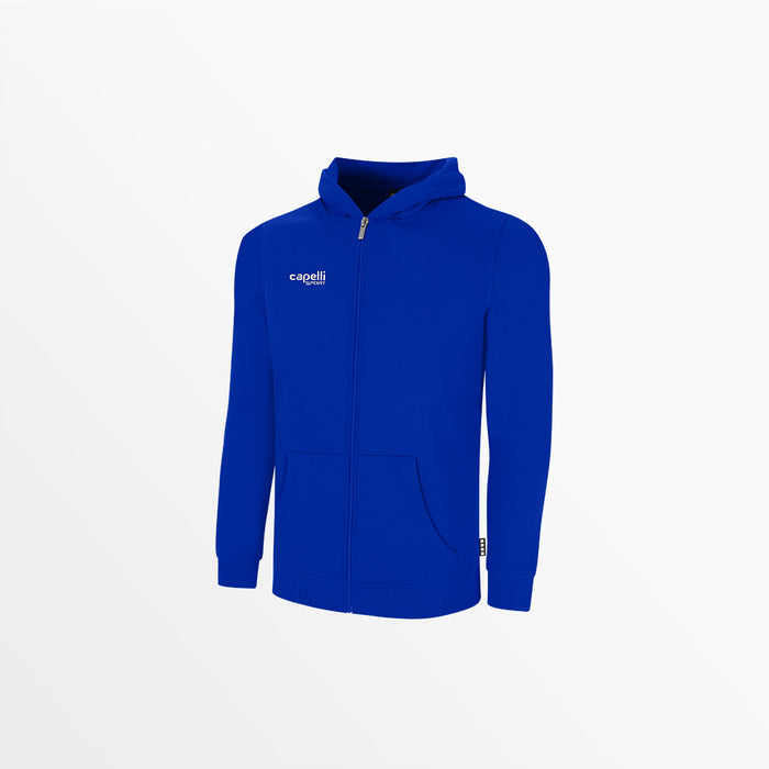 capelli YOUTH BASICS FLEECE ZIP UP HOODIE Royal Blue