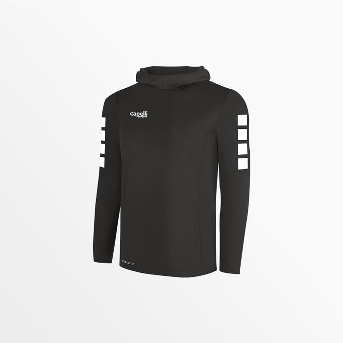 capelli YOUTH BASICS I HOODED TRAINING TOP Dark Grey