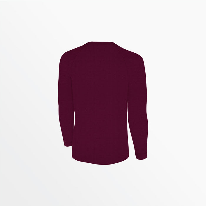 Capelli YOUTH BASICS ⅠⅠ LONG SLEEVE TRAINING JERSEY Maroon