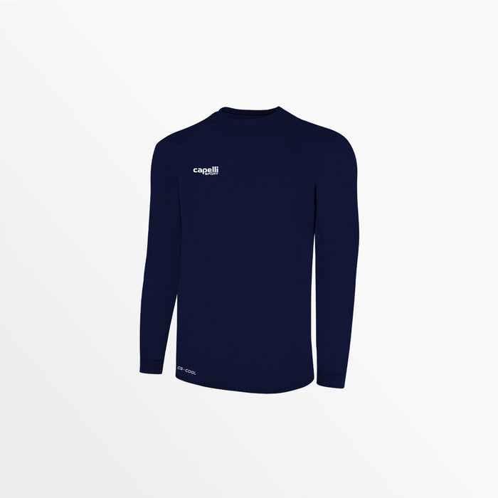 capelli YOUTH BASICS ⅠⅠ LONG SLEEVE TRAINING JERSEY Navy