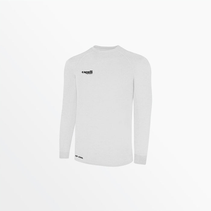 capelli YOUTH BASICS ⅠⅠ LONG SLEEVE TRAINING JERSEY White