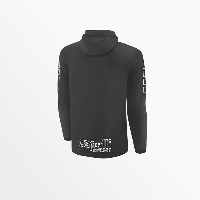 Capelli YOUTH CLASSIC PACKABLE WINDBREAKER Dark Grey