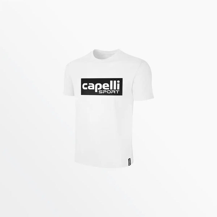 capelli YOUTH CREW NECK TEE W/ OVERSIZED CENTER LOGO