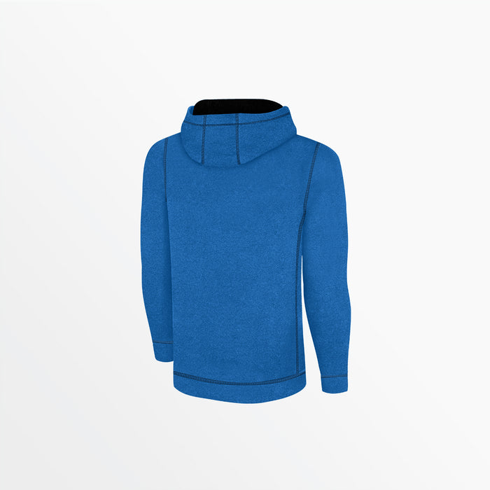 Capelli YOUTH ESSENTIAL HEATHER ZIP UP HOODIE Heather Royal Blue