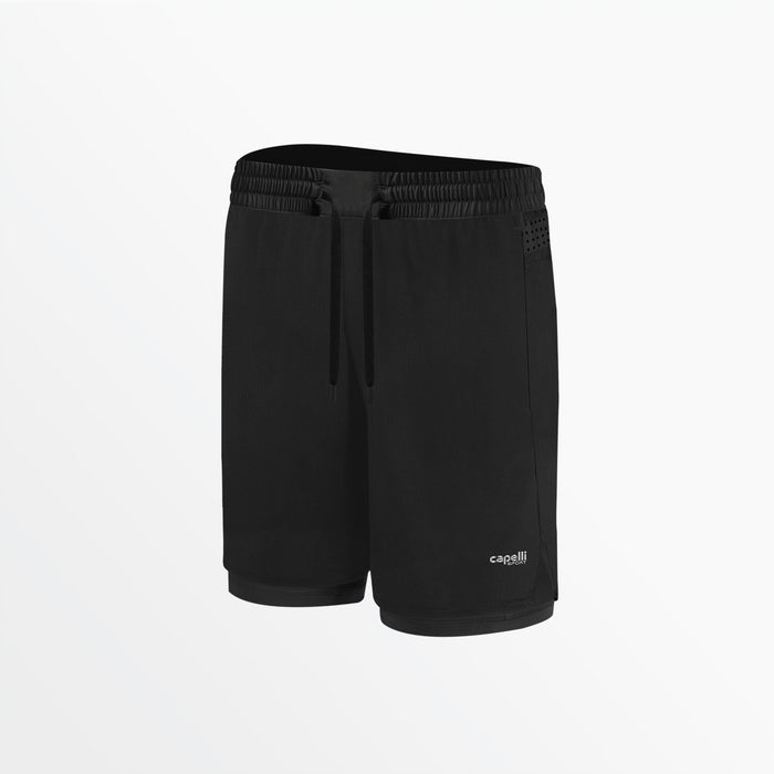 capelli YOUTH EVERYDAY FLEX SHORTS WITH SHORTER INSEAM Black