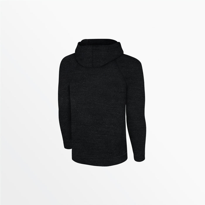Capelli YOUTH HEATHERED ZIP UP HOODIE Heather Black