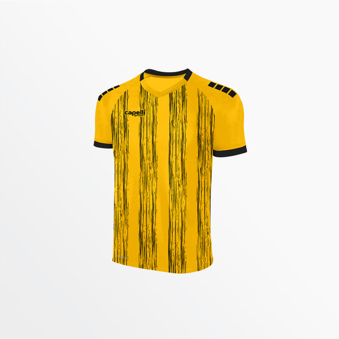 capelli YOUTH MADISON ⅠⅠ BRUSH STRIPE JERSEY Atletic Gold