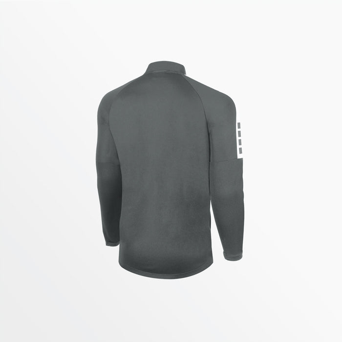 Capelli YOUTH MADISON PIQUE 1/4 ZIP TOP Medium Grey