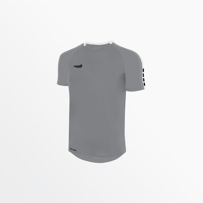 capelli YOUTH MADISON SHORT SLEEVE TRAINING TOP Light Grey