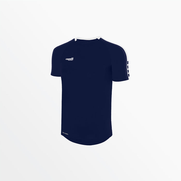 capelli YOUTH MADISON SHORT SLEEVE TRAINING TOP Navy