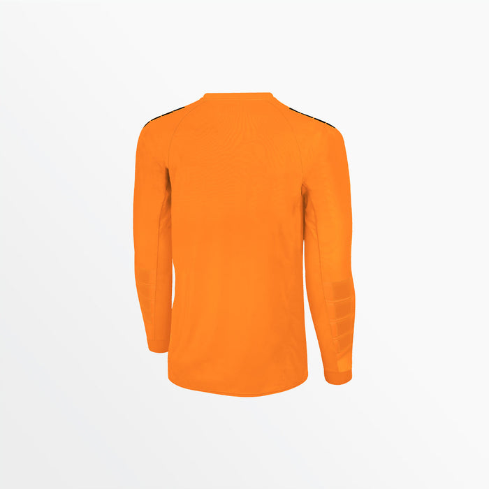 Capelli YOUTH MADISON STATIC ⅠⅠ LONG SLEEVE GOALKEEPER JERSEY WITH PADDING Neon Orange