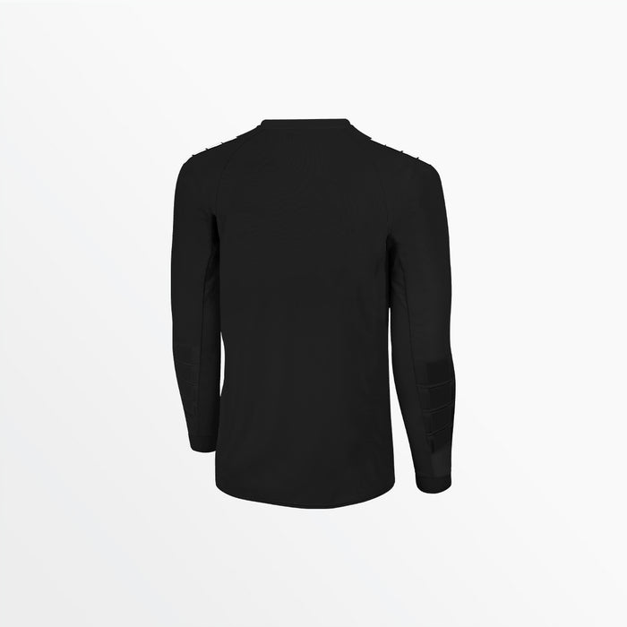 Capelli YOUTH MADISON STATIC ⅠⅠ LONG SLEEVE GOALKEEPER JERSEY WITH PADDING Black