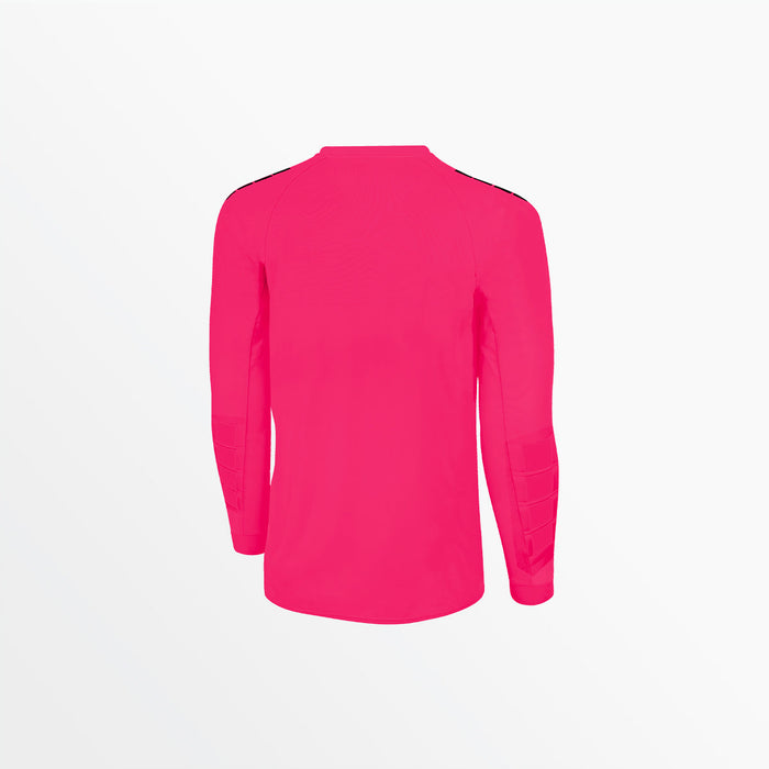Capelli YOUTH MADISON STATIC ⅠⅠ LONG SLEEVE GOALKEEPER JERSEY WITH PADDING Neon Pink