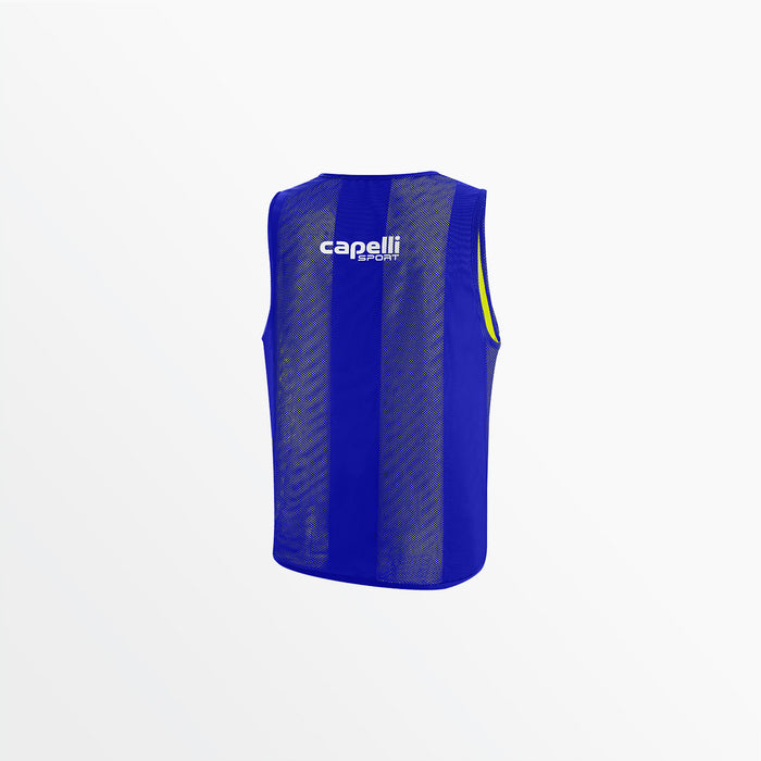 Capelli YOUTH REVERSIBLE TONAL STRIPE PRACTICE PINNIE