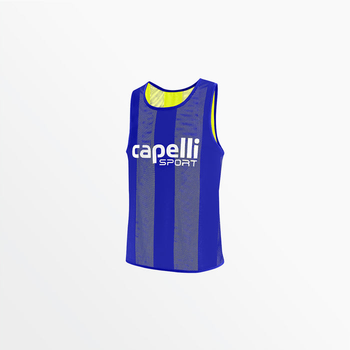 capelli YOUTH REVERSIBLE TONAL STRIPE PRACTICE PINNIE