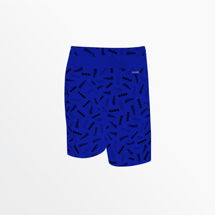 Capelli YOUTH SIGNATURE PRINT TRAINING SHORTS Royal Blue