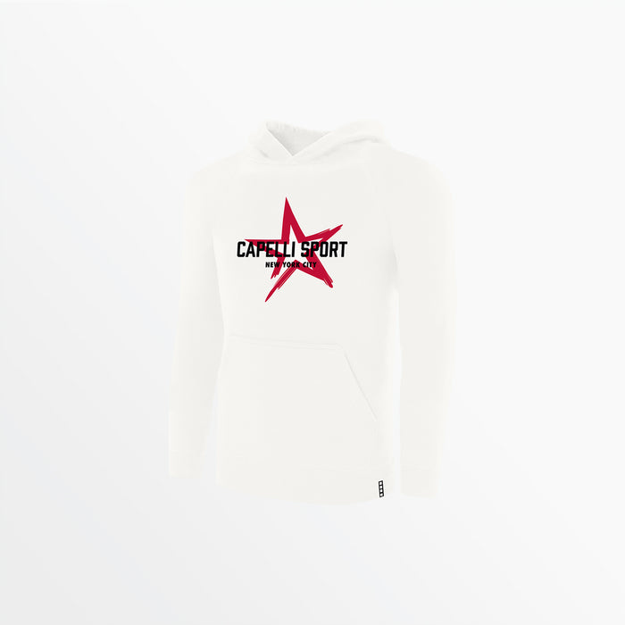 capelli YOUTH STRIKE STAR PULLOVER HOODIE Off White