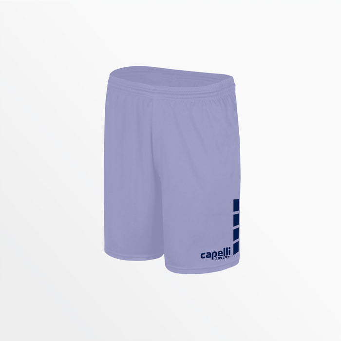 capelli YOUTH TEAM MATCH SHORTS WITH 4 CUBES Lavender