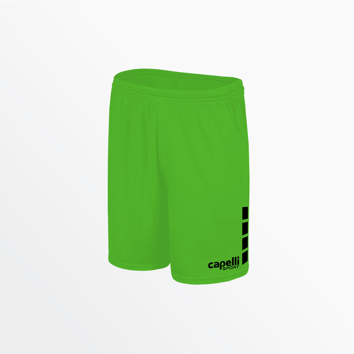capelli YOUTH TEAM MATCH SHORTS WITH 4 CUBES Power Green