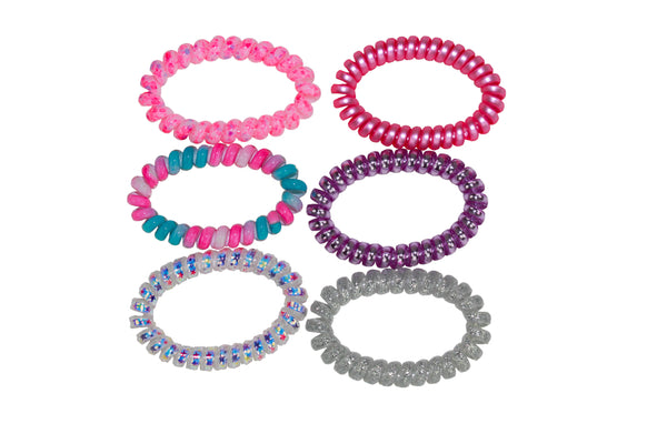 Capelli New York 10-Piece Twister & Coil Scrunchie Set