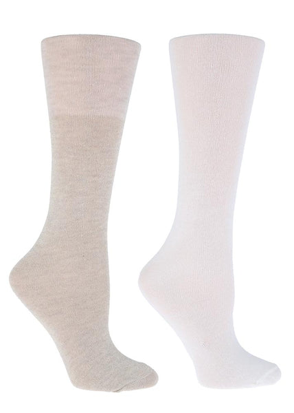 capelli new york 2 Pack Heather Metallic and Solid Sweater Knit Full Tights