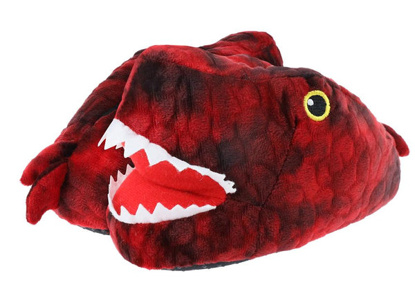 Capelli New York Boys Dino Moccasin With 3D Felt Teeth