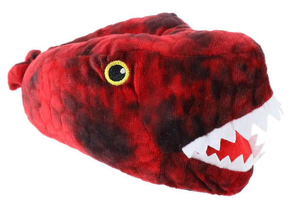 capelli new york Boys Dino Moccasin with 3D Felt Teeth