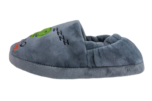 Capelli New York Boys Dino Snore Eye Mask And Soft Boa Moccasin Set