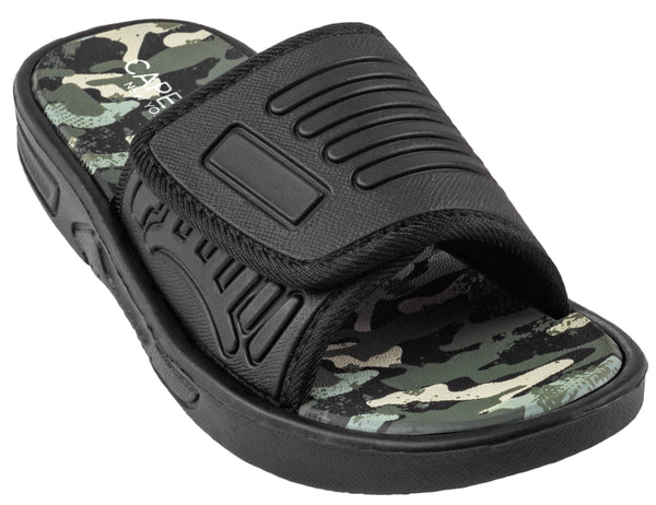 capelli new york Boys Embossed EVA Camo Printed Slides