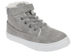 capelli new york Boys Two-Tonal Faux Leather High-Top Sneaker