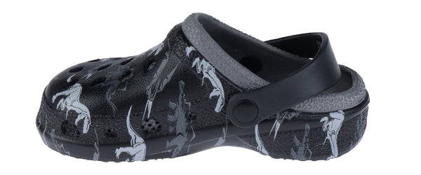 Capelli New York Boys Two Tone Dino Printed Injected EVA Clog With Backstrap