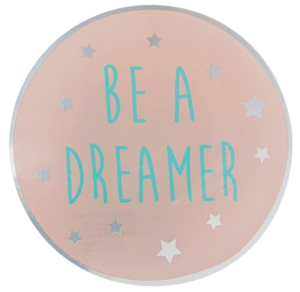 capelli new york "Be a Dreamer" Glass Trinket Tray