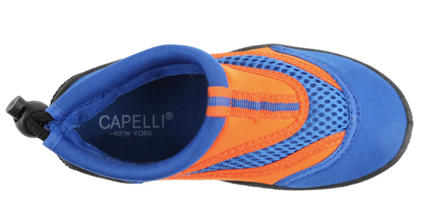 Capelli New York Boys Blue And Orange Aqua Shoes