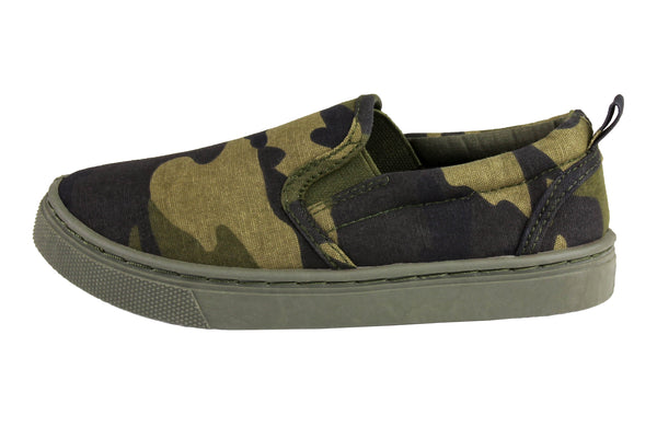 Capelli New York Boys Camouflage Slip-On Sneaker