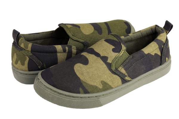 Capelli New York Boys Camouflage Slip-On Sneaker