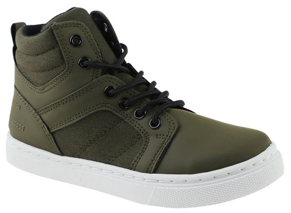 capelli new york Boys Faux Nubuck High-Top Sneaker