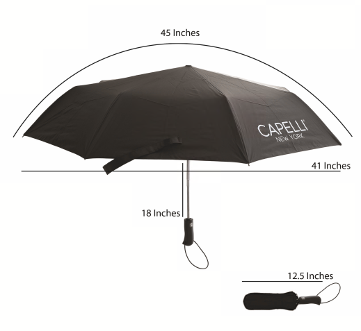 Capelli New York Capelli New York Collapsable Travel Umbrella
