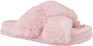 capelli new york Girls Faux Fur Criss Cross Slide capelli new york Girls Faux Fur Criss Cross Slide