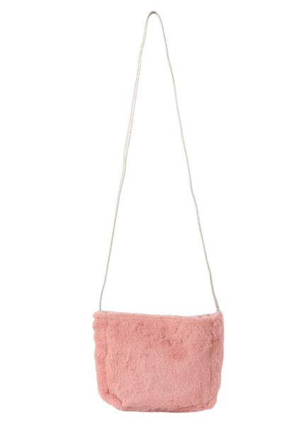 Capelli New York Girls Faux Fur Cross Body Bag