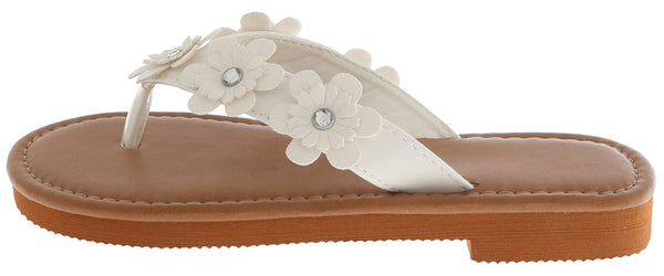 Capelli New York Girls Floral Flip Flop