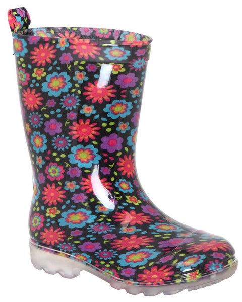 capelli new york Girls Floral Jelly Rain Boot